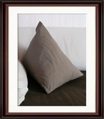 Coussin taupe