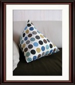 Coussin à pois